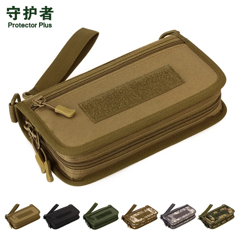 Tactical MOLLE clutch wallet , Passport pack ,Camouflage Outdoor Sports hand bag A4439