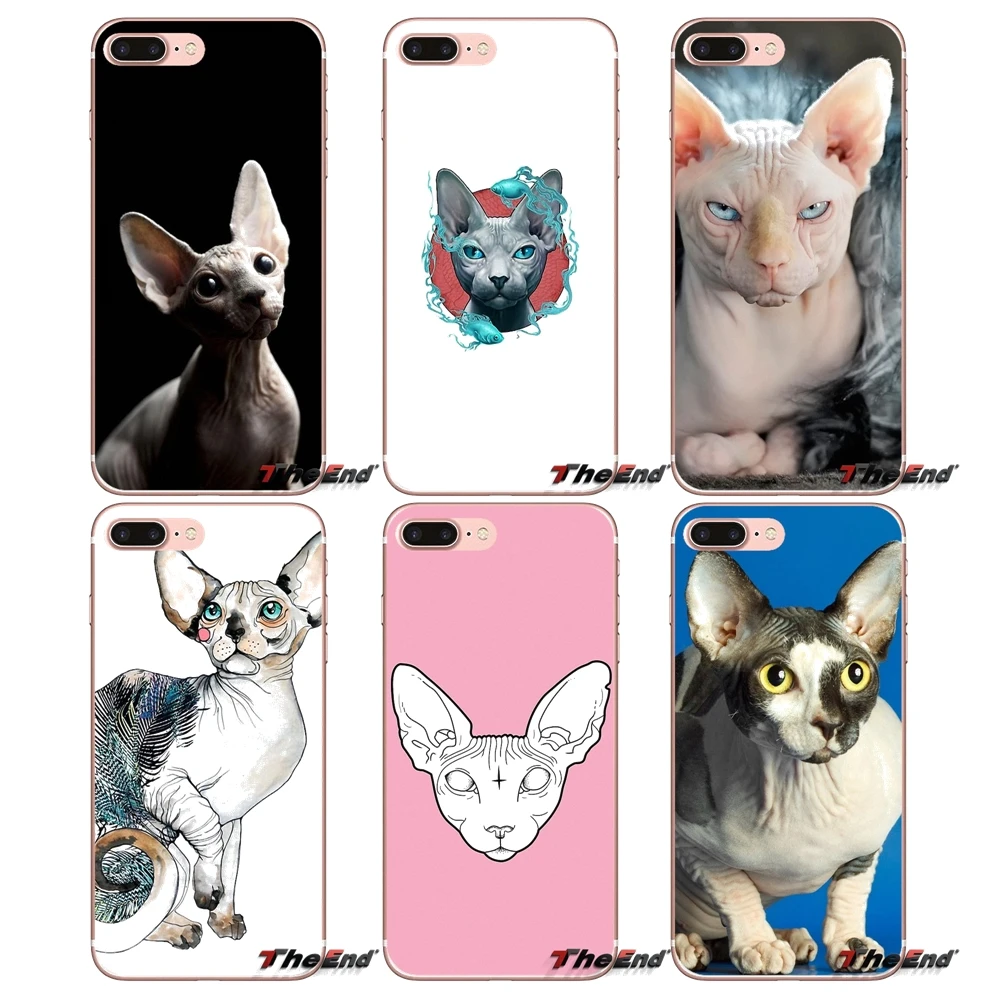 Аксессуары чехлы для телефонов Xiaomi Mi6 Mi 6 A1 Max Mix 2 5X 6X Redmi Note 5 5A 4X 4A A4 4 3 Plus Pro sphynx cat |