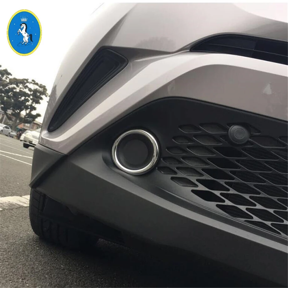Автомобильные аксессуары Yimaautotrims передние противотуманные фары кольцевая рамка