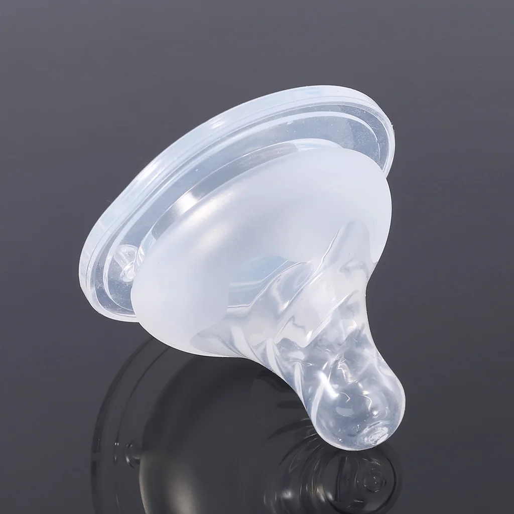 Frosted Nipple Wide Caliber Breast Nipple Baby Infant Wide Mouth Bottle