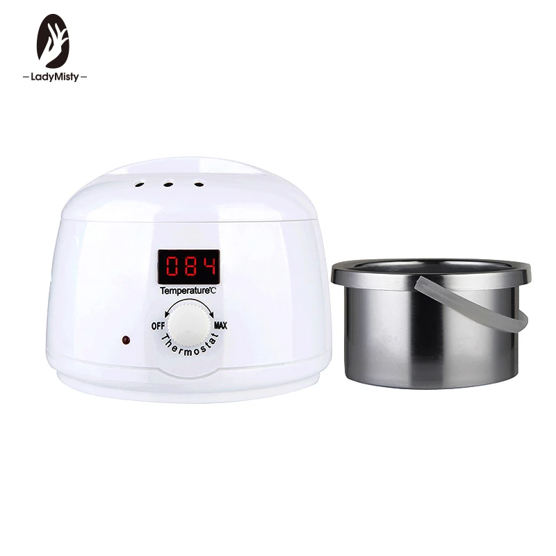 

LED Pro Visible Temperature Control Hair Removal Tool Epilator Warmer Wax Heater Pro SPA Hand Epilator Feet Paraffin Wax Machine