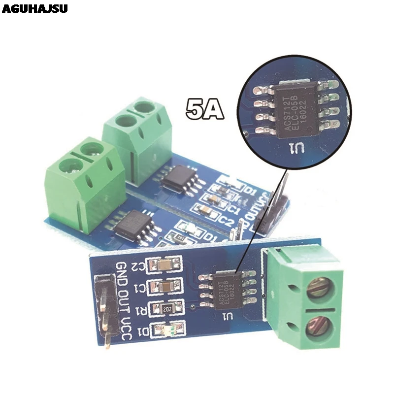 Горячая Распродажа ACS712 5A 20A 30A модуль датчика переменного тока для Arduino