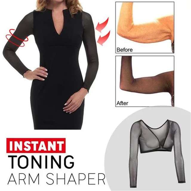 Seamless Arm Shaping Sleeves Arm Shaper Instantly Remove Sagging Flabby