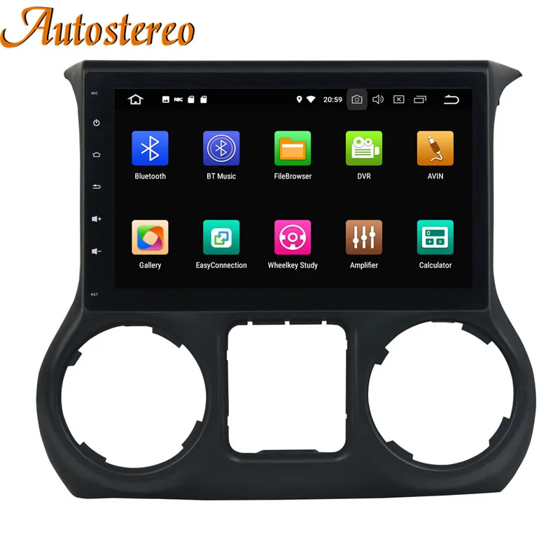 DSP Android9 автомобильный dvd-плеер gps навигация для Jeep grand wrangler 2011+ головное устройство мультимедийный плеер радио рекордер головное устройство 64G