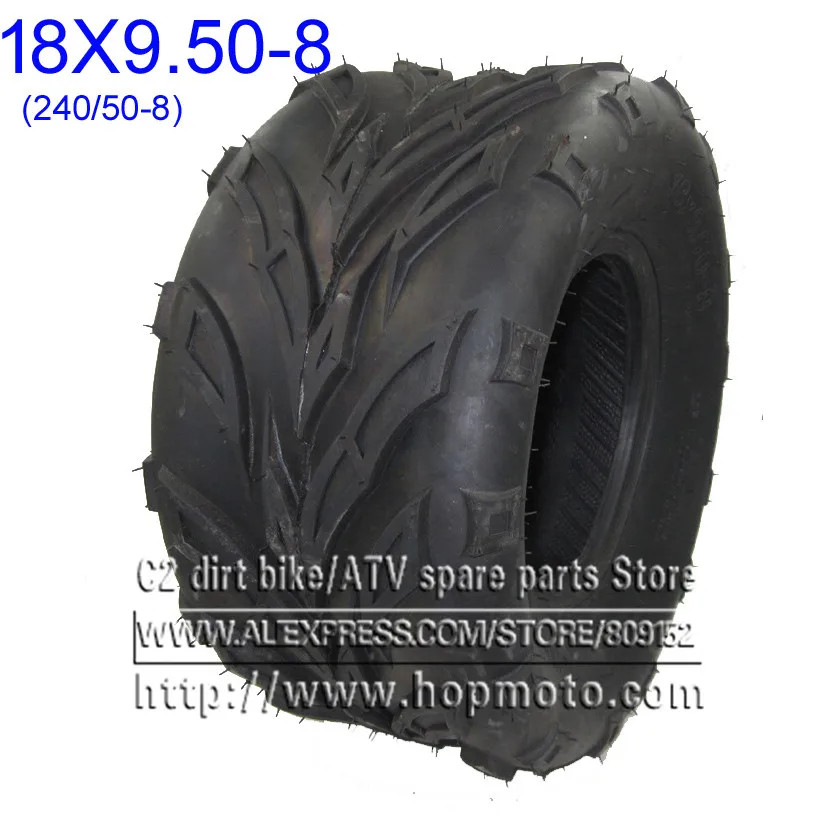 8 дюймов ATV шины 18x9. 50-8 ATV колеса шины мотоцикл подходит для 50cc 70cc 110cc 125cc маленький ATV передние или задние колеса