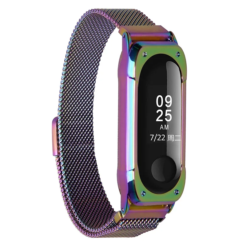 

Mesh Watchband Milanese Loop Steel Watch Strap For Xiaomi Mi3 Mi4 Smart Watch Belt Strap