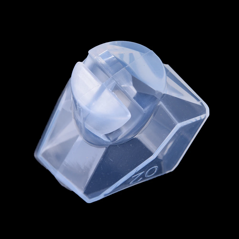 Gem Tangent Plane Pendant Shaped Silicone Jew Mold Resin irregular Stone epoxy into mold