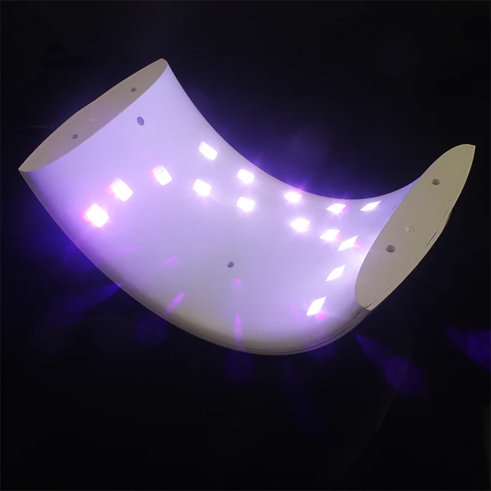 УФ светодиодная лампа 24 Вт световая художественная для ногтей сушилка губки