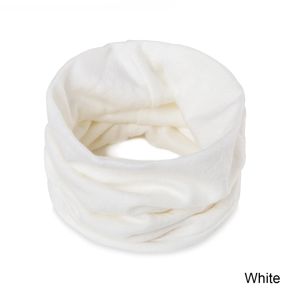 Модный осенне-зимний теплый шарф для женщин и мужчин, вязаный однотонный хлопковый шарф для шеи, вязаные мягкие шарфы для мальчиков и девочек - Цвет: 01