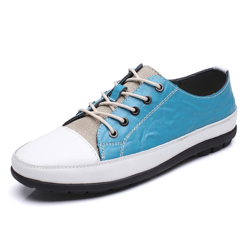 

2016 New Women  MEN SHOES  Loafers Casual Flats  Heels Round Toe Loafer Shoes Comfort white shoes formal shoes Genuine leather