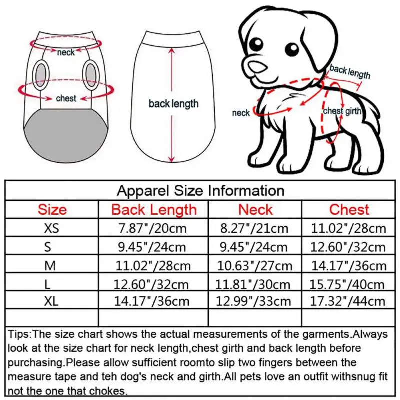 Season Dress Chart