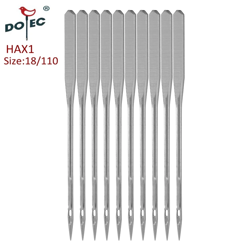 Dotec HAX1 705H Размер 110/18 швейные иглы, булавки аксессуары инструменты 100 шт. подходит для всех домашних швейных машин