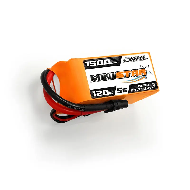 2 шт MiniStar 1500 mAh 18,5 V 5s 120C Lipo батарея