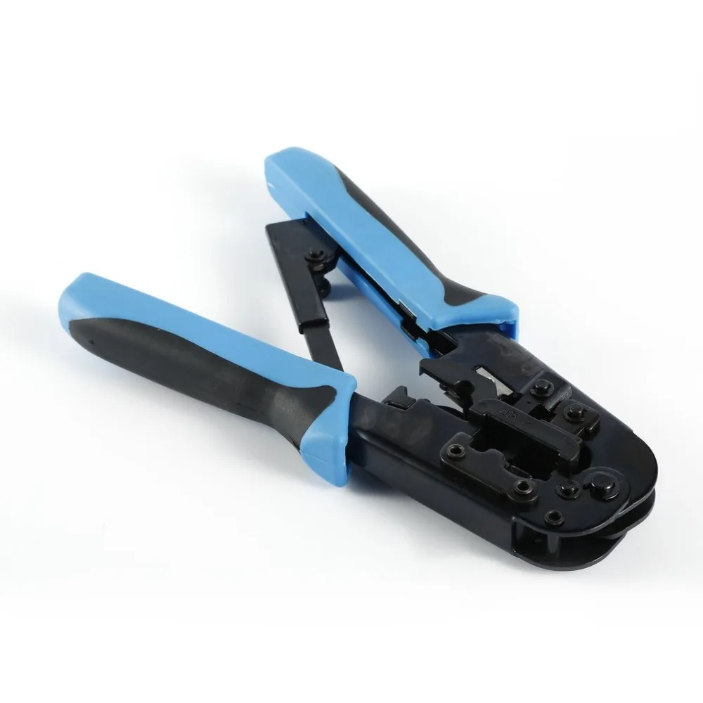 

TU-N5684R Modular Telecom Crimping Tool Network Cable Ratchet Crimping Pliers Strippers Tools for 4P 6P 8P RJ-11/RJ-12 RJ-45
