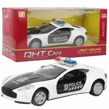 

Simulation New Alloy Car Model Pull Back Car Toy With Sound and Light For Kids