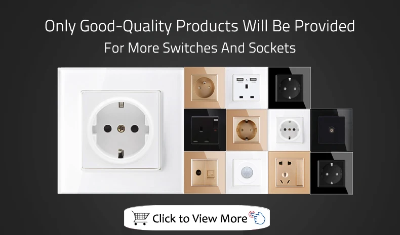 EUUK Standard switch home Remote Control Switch 123 Gang 1 Way ,RF433 Wall Switch, Wireless remote control touch light switch