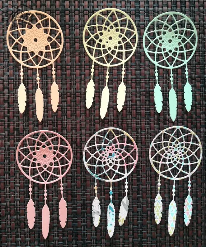 

1PC Dream Catcher Metal Cutting Dies Stencils For DIY Scrapbooking Album Decorative Embossing Paper Card Christmas Decoration