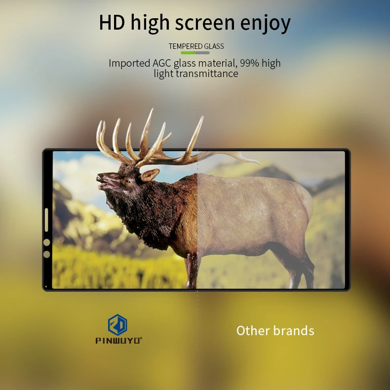 Для sony Xperia 1 PINWUYO 9H 3D изогнутое полное покрытие Закаленное стекло Защитная пленка для экрана для sony Xperia XZ4