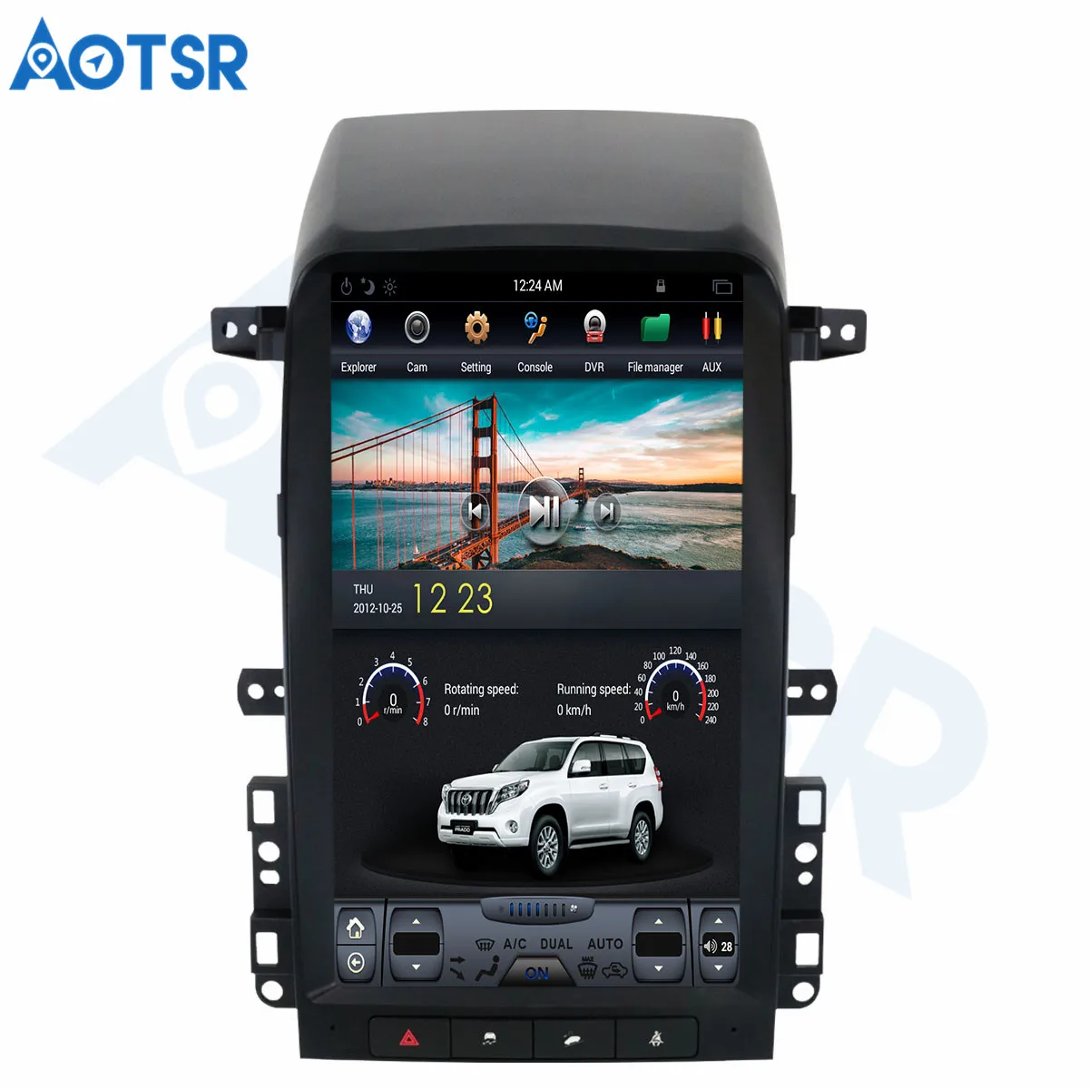

Tesla Style 13.8 Android 6.0 Quad Core Car GPS Navigation DVD Player for Chevrolet Captiva(Factory Navi)2008 2009 2010 2011 2012