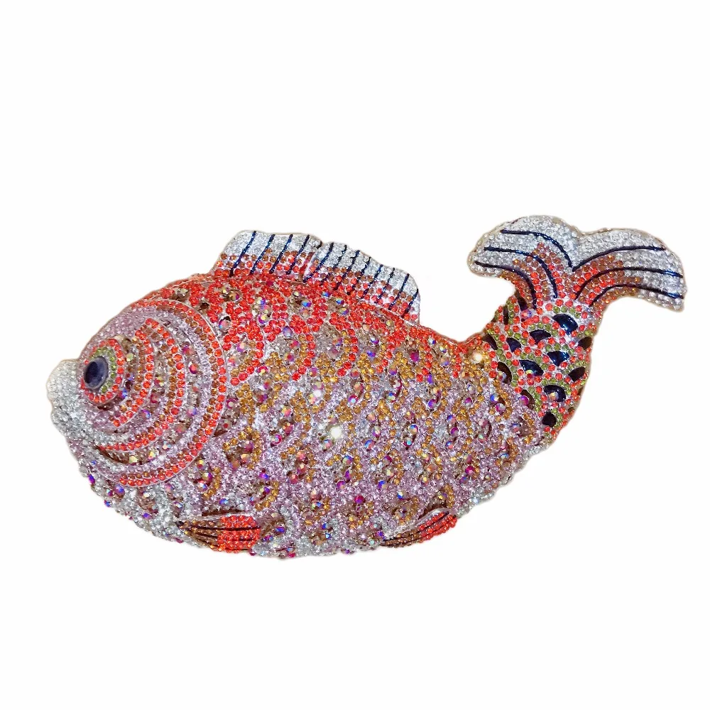 

DAIWEI Luxury evening bag Crystal women party purse bags Ladies wedding bridal formal clutch bags banquet bag Day Clutches BL028