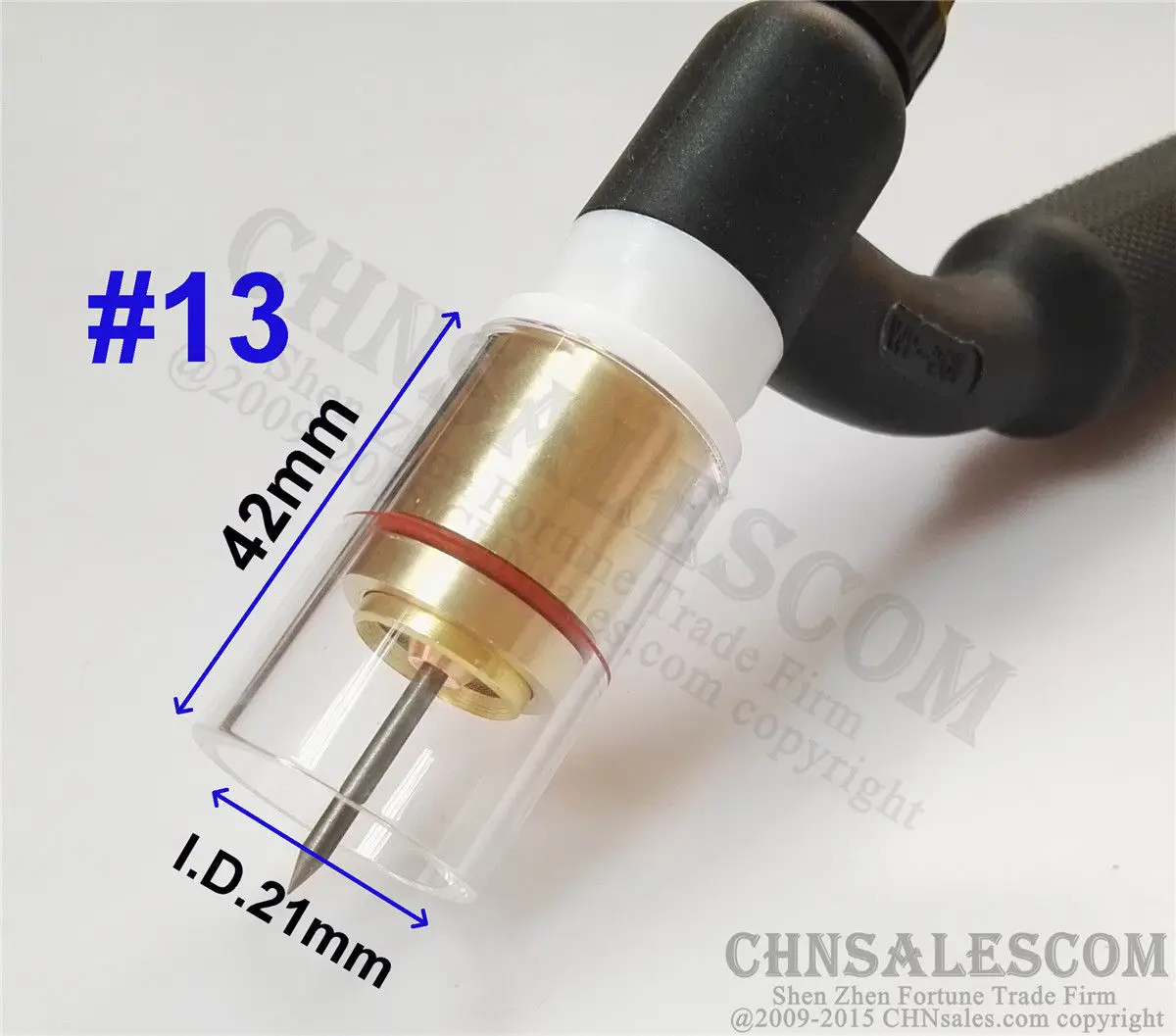 CHNsalescom 10 шт. набор для сварки TIG 45V25 газовые линзы #13 чашка пирекс Tig 18/26/1/16 дюйма 1 6