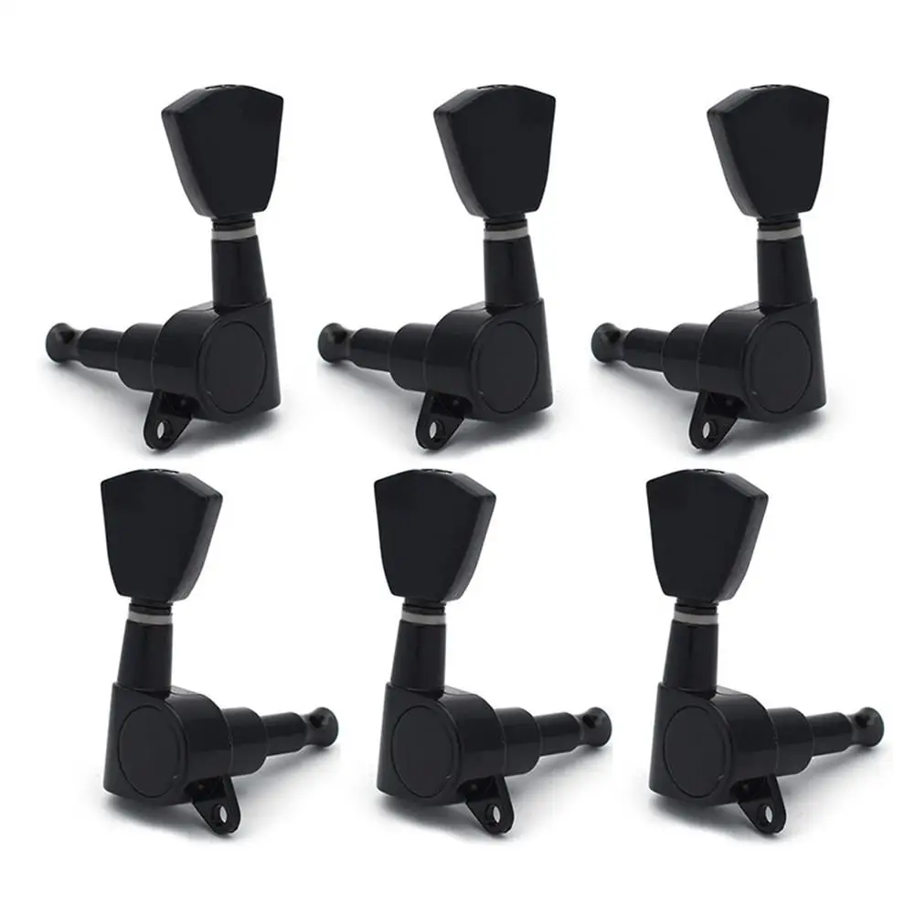 

6pcs/set Guitar Tuning Pegs 3R3L Guitarra Full Sealed Strings Metal Tuner Machine Heads For Strat Tele Electric Acoustic Guitar