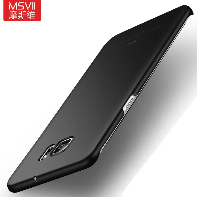 Брендовый Матовый Жесткий чехол MSVII для Samsung Galaxy S6 edge тонкий роскошный защитный