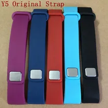Fitness Tracker Smart Armband Strap Ersatz Uhrenarmbänder Silikon GÜRTEL für Y5 Smart Armband band 5 Farben Optional
