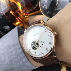 Мужские часы лучший бренд взлетно-посадочной полосы роскошный Европейский Дизайн автоматические механические часы S0772