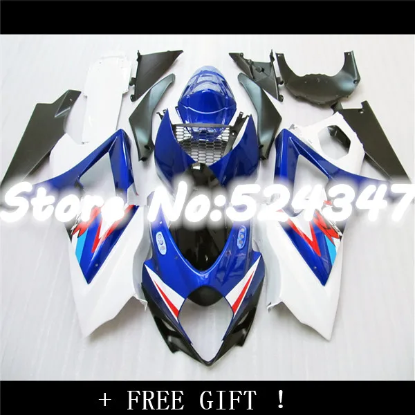 Nn-синий/белый/черный обтекатель для GSXR1000 07 08 GSX-R1000 07-08 GSX R1000 2007 2008 GSXR 1000 K7 SUZUKI |