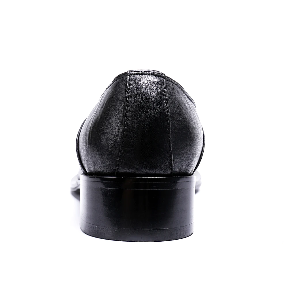 Pico Para Do Aço Sapatos Formal Oxford Couro Negócios Dedo Europeus De Apartamentos Preto Pé Baile Escritório Genuíno Vestido Dos Homens 5SxapSwg