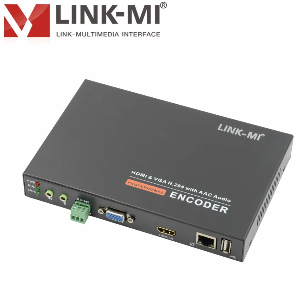 LM-ECM2 видео H.264 Аудио HDMI VGA видео к ip-кодер оборудования с usb RS485 Ethernet IP HDMI к ip-кодер onvif HLS RTMP