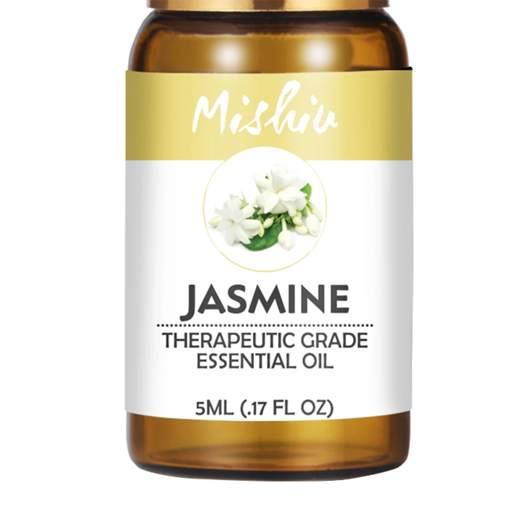 5ml Pure Natural Plant Massage Essential Oils Aromatherapy Lavender Lemon Peppermint Jasmine Rosemary Tea Tree Fennel Orange