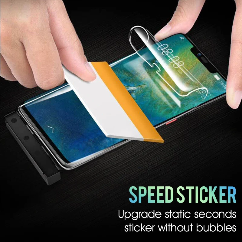 9D полное покрытие мягкая Гидрогелевая пленка для huawei mate 20X10 P20 Pro Lite P10 P9 Plus Защитная пленка для экрана для huawei Note 10 8