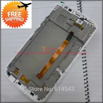 

100% Tested For Alcatel One Touch Pop S9 OT7050Y OT7050 7050 LCD display Touch Screen Assembly Digitizer +Frame +Track No.1pc