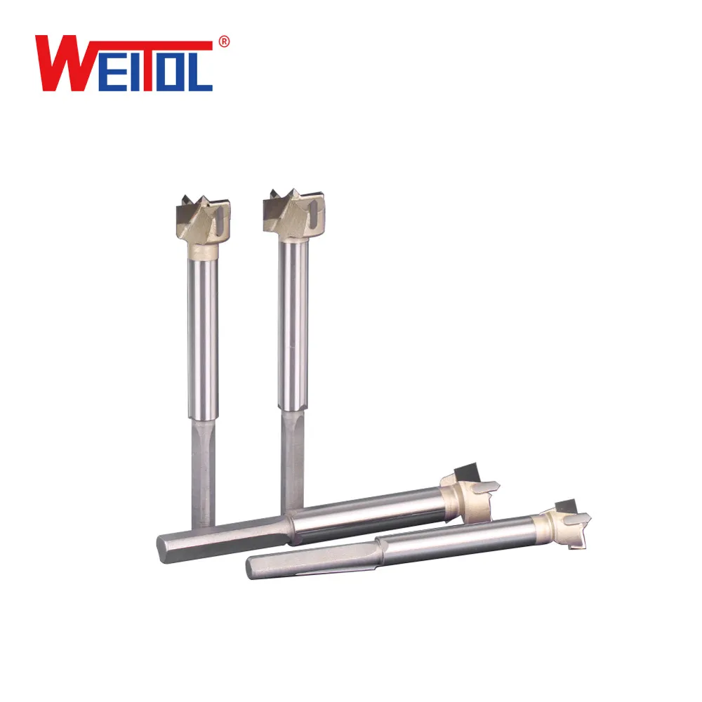 WeiTol Woodworking Hinge Boring Bit Milling Cutting Tools CNC Machine Tools for Wood