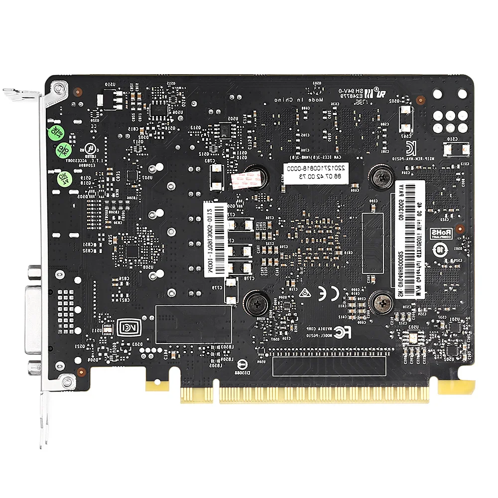 Красочные GTX1050Ti мини OC 4G новый игровой Графика карты 7000 мГц/4G B/128bit/GDDR5 видеокарта с