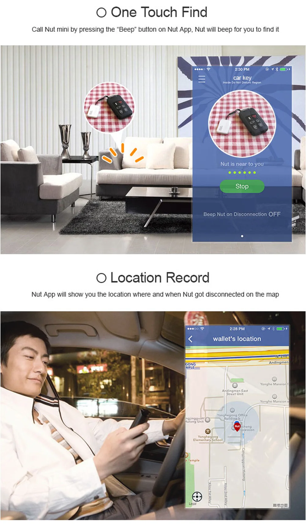 Nut Mini Smart Key Finder Mini Itag Bluetooth Tracker Anti Lost Reminder Alarm Finder Smart Pet Wallet Phone Finder for Phone Nut Mini Smart Key Finder Mini Itag Bluetooth Tracker Anti Lost Reminder Alarm Finder Smart Pet Wallet Phone Finder for Phone - wearable-devices, smart-electronics, smart-activity-trackers