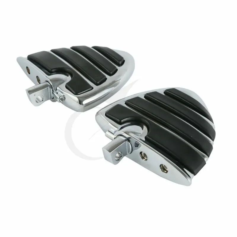 Подножки опоры для ног мотоцикла для Harley-Davidson Dyna мужской держатель Шпенька хром/черный