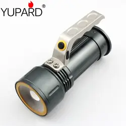 Yupard XM-L2 светодио дный фонарик T6 светодио дный Масштабируемые Факел Увеличить прожектор аварийный фонарь аккумуляторная портативный свет
