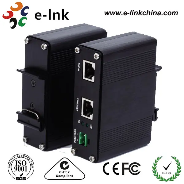 

10/100/1000Mbps Industrial POE splitter