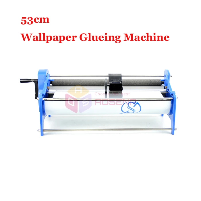Manual 53cm Wallpaper Coater Glue Coating Machine Wallpaper Paste