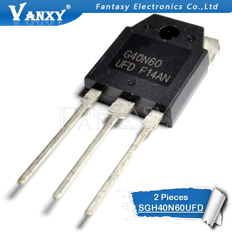 

2PCS SGH40N60UFD TO-247 SGH40N60 40N60 G40N60 F40N60UFD TO-3P new MOS FET transistor