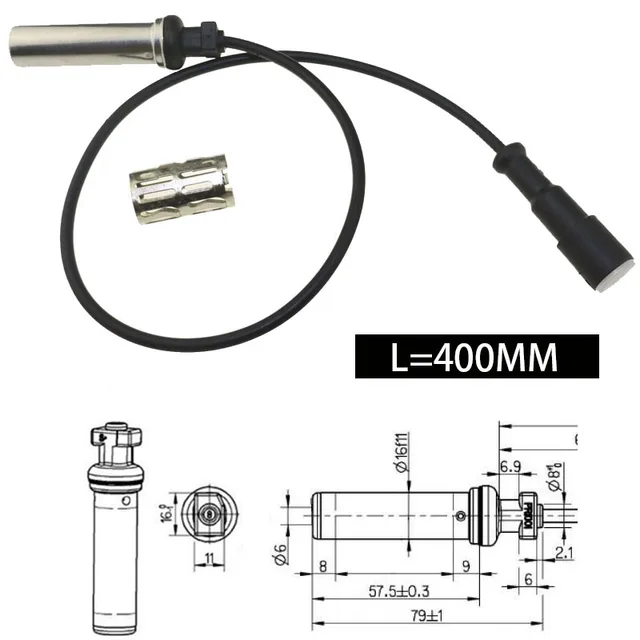 Wheel Speed ABS Sensor For Meritor WABCO 4410329050 4410329632