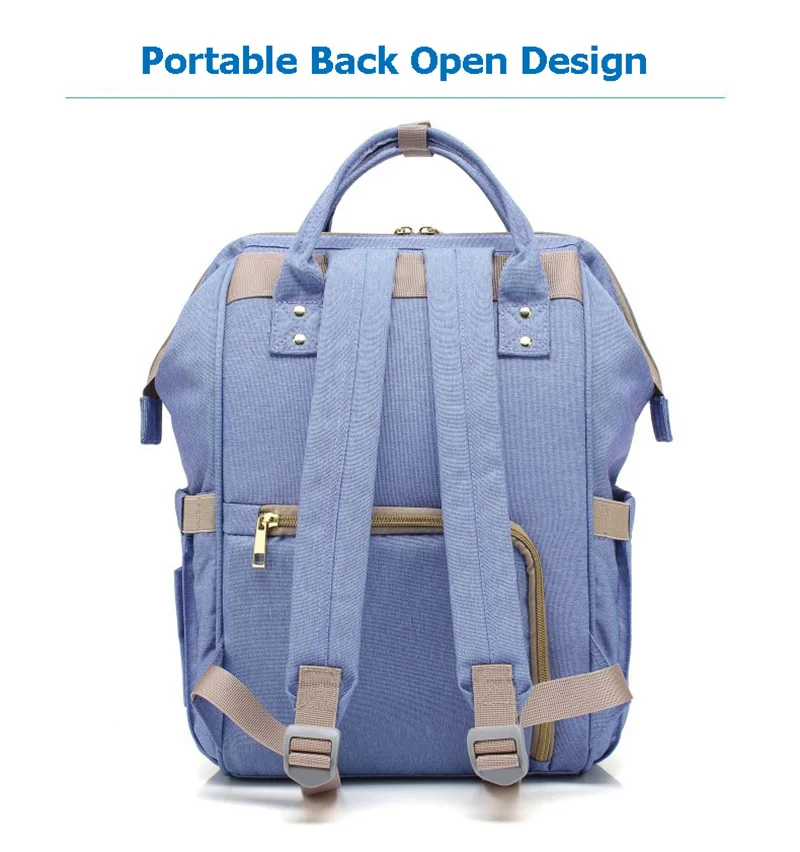 Mummy Maternity Nappy Bag Baby Care Large Capacity Diaper Bag Travel Backpack Designer Nursing Multifunction Mochila BB6030 (6)