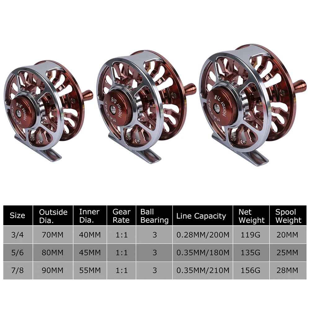 Goture يطير الصيد مجموعة 2.4 M 2.7 M الصيد بكرة قضيب كومبو 3/4 5/6 الألومنيوم يطير بكرة مع خط حقيبة الذباب يطير الصيد عدة pesca