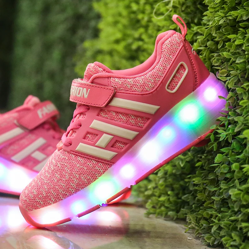 Детские кроссовки Heelys Jazzy Junior для девочек и мальчиков светодиодный светильник