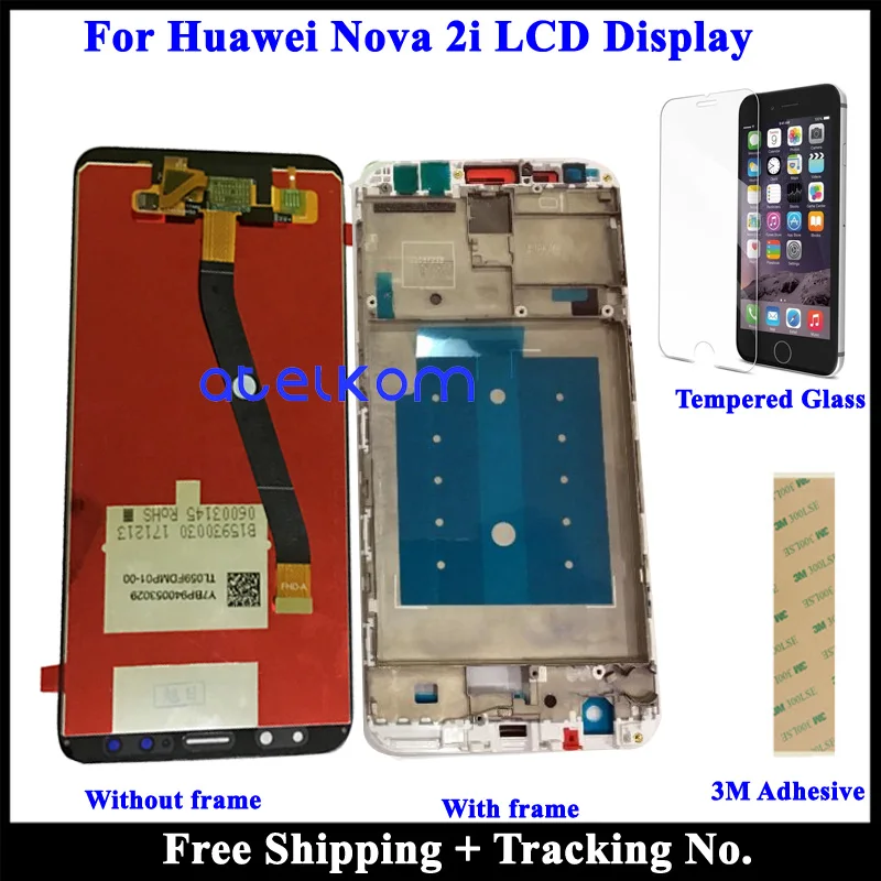 ЖК-дисплей для Huawei Nova 2i с дигитайзером сенсорного экрана в сборе Honor 9i на