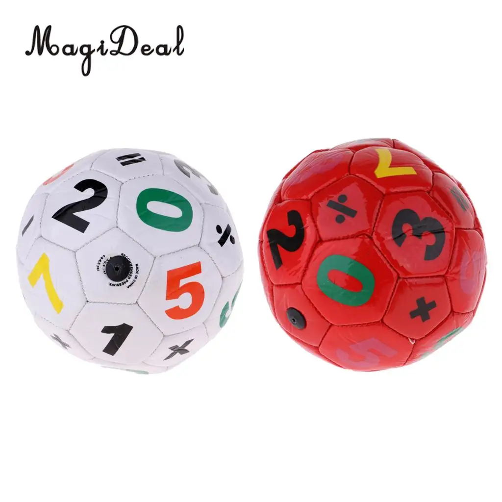 

Mini Official Size 2 Kids Football Soccer Ball & Mesh Storage Bag, Inflating Pump Needle for Unisex Boys Girls