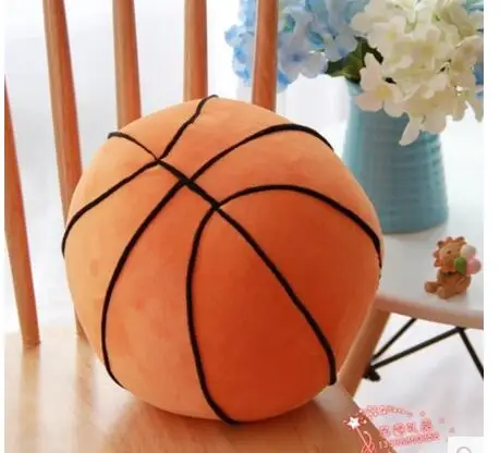 

Круглая мягкая плюшевая подушка для баскетбола, набивная Подушка, мягкая игрушка, куклы